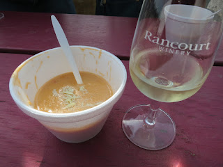 Lobster Bisque with Rancourt Chardonnay Reserve