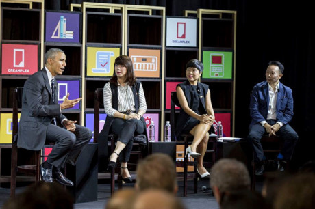 Anh Viet Nam don Obama trang trong va nong hau len fanpage Nha Trang - Anh 14