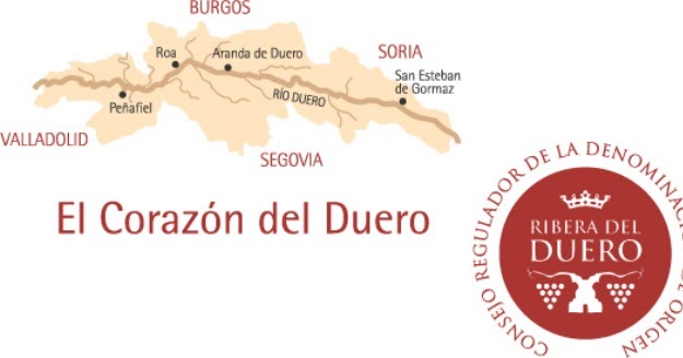 I vini spagnoli della “ribera del duero”: ottimi vini da una delle migliori zone vitivinicole del mondo.