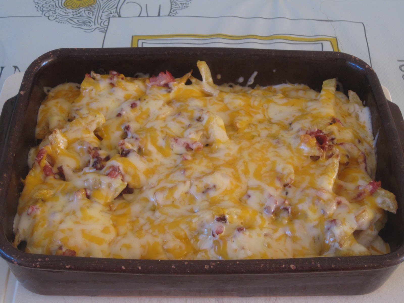 Bacon Cheese Fries de Foster´s Hollywood!!!!