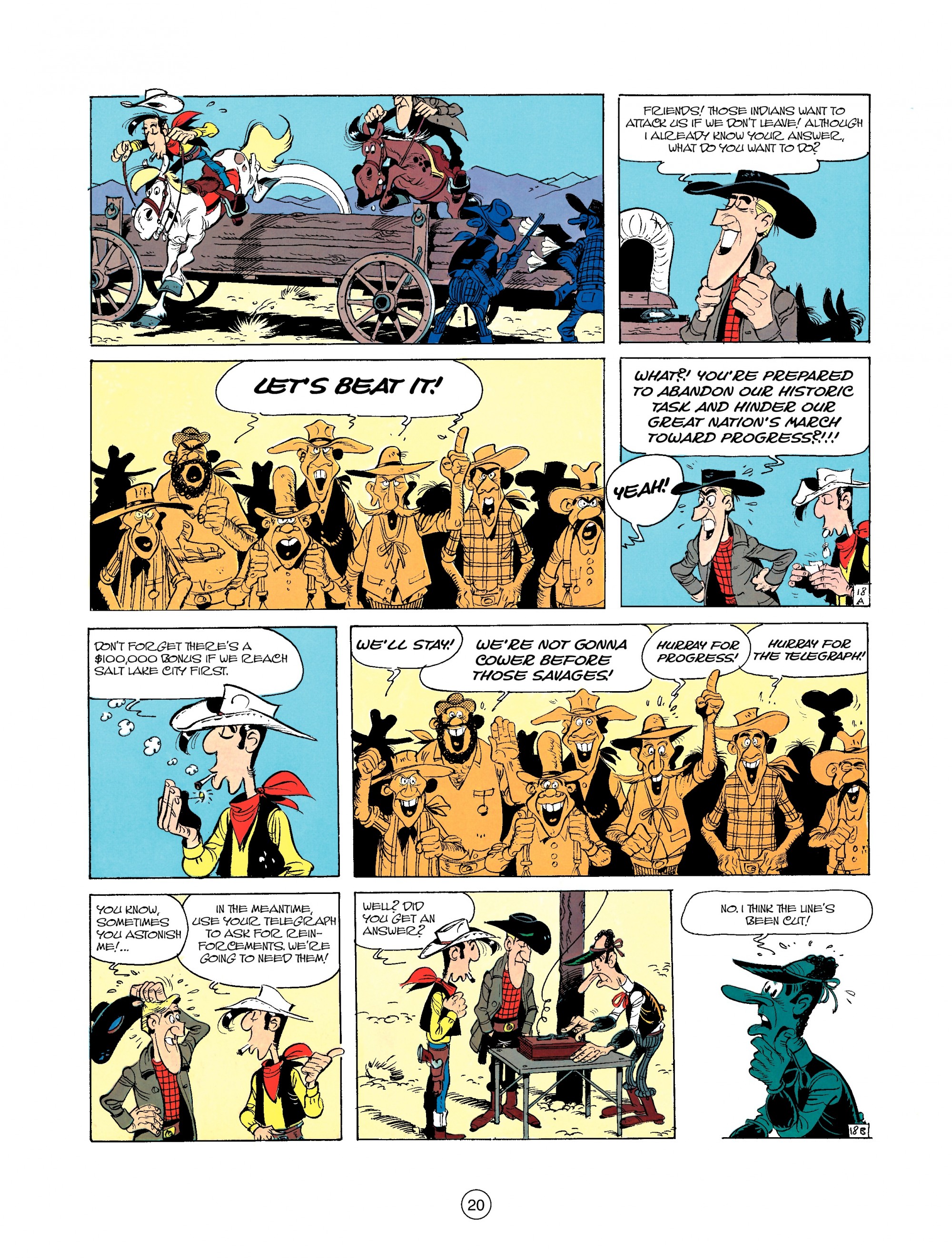 Read online A Lucky Luke Adventure comic -  Issue #35 - 20