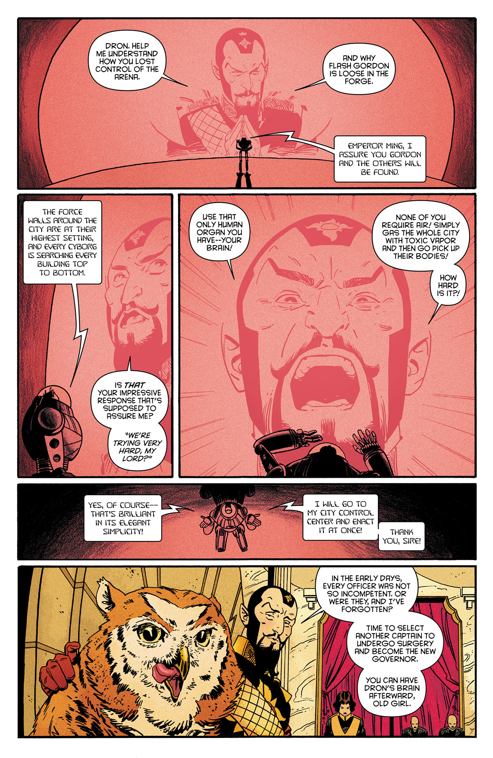 Read online Flash Gordon (2014) comic -  Issue #4 - 9