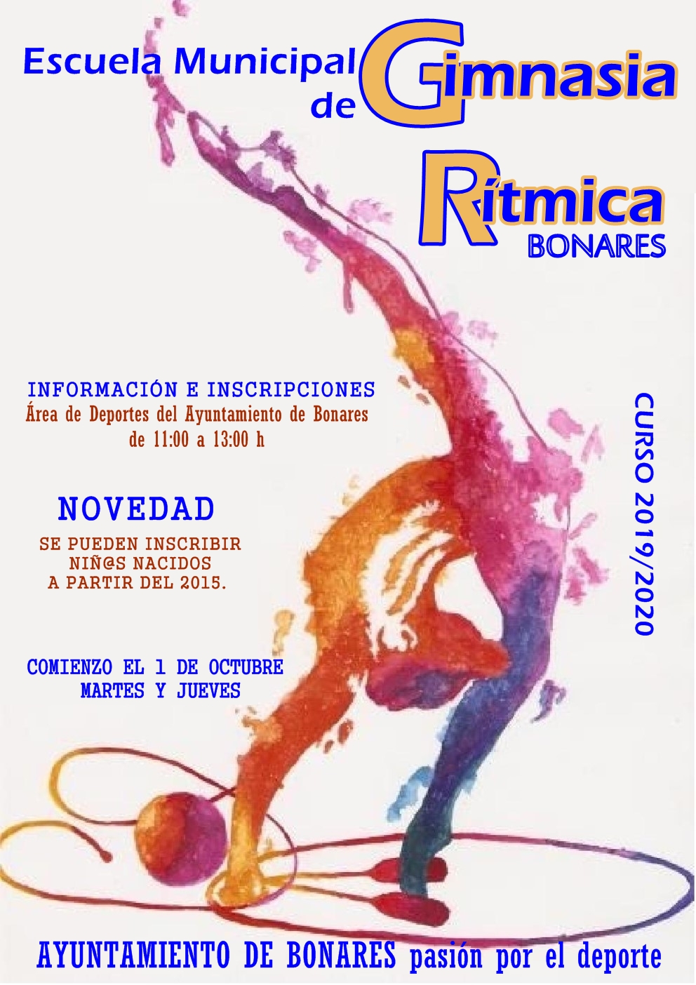 ESCUELA MPAL. GIMNASIA RÍTMICA