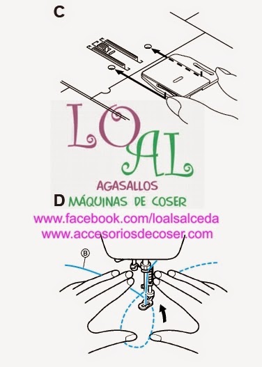 prensatelas acolchado libre enguatador