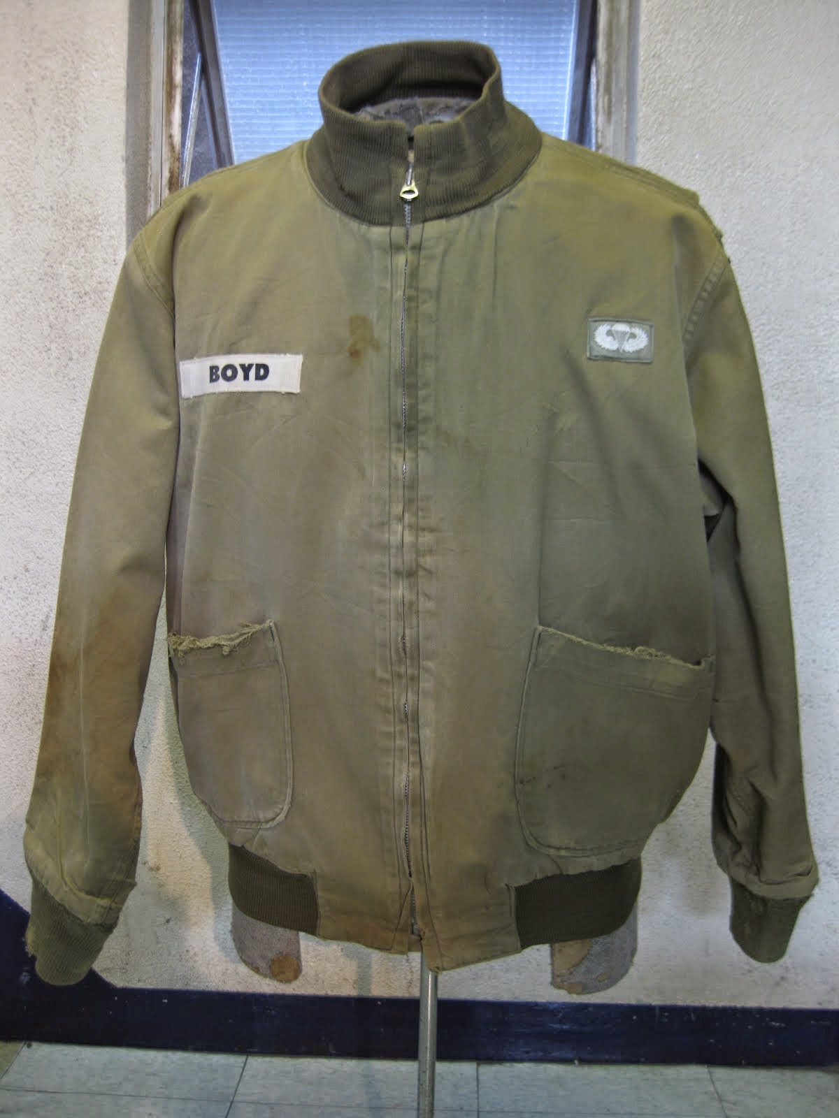 early 40's W.W.2　　　　　　　　　　　　　　　1st EDITION　　　　　　　　　　　　　　　　TANKERS　JACKET　　　　　　　　　　　　　　　パッチPOCKET