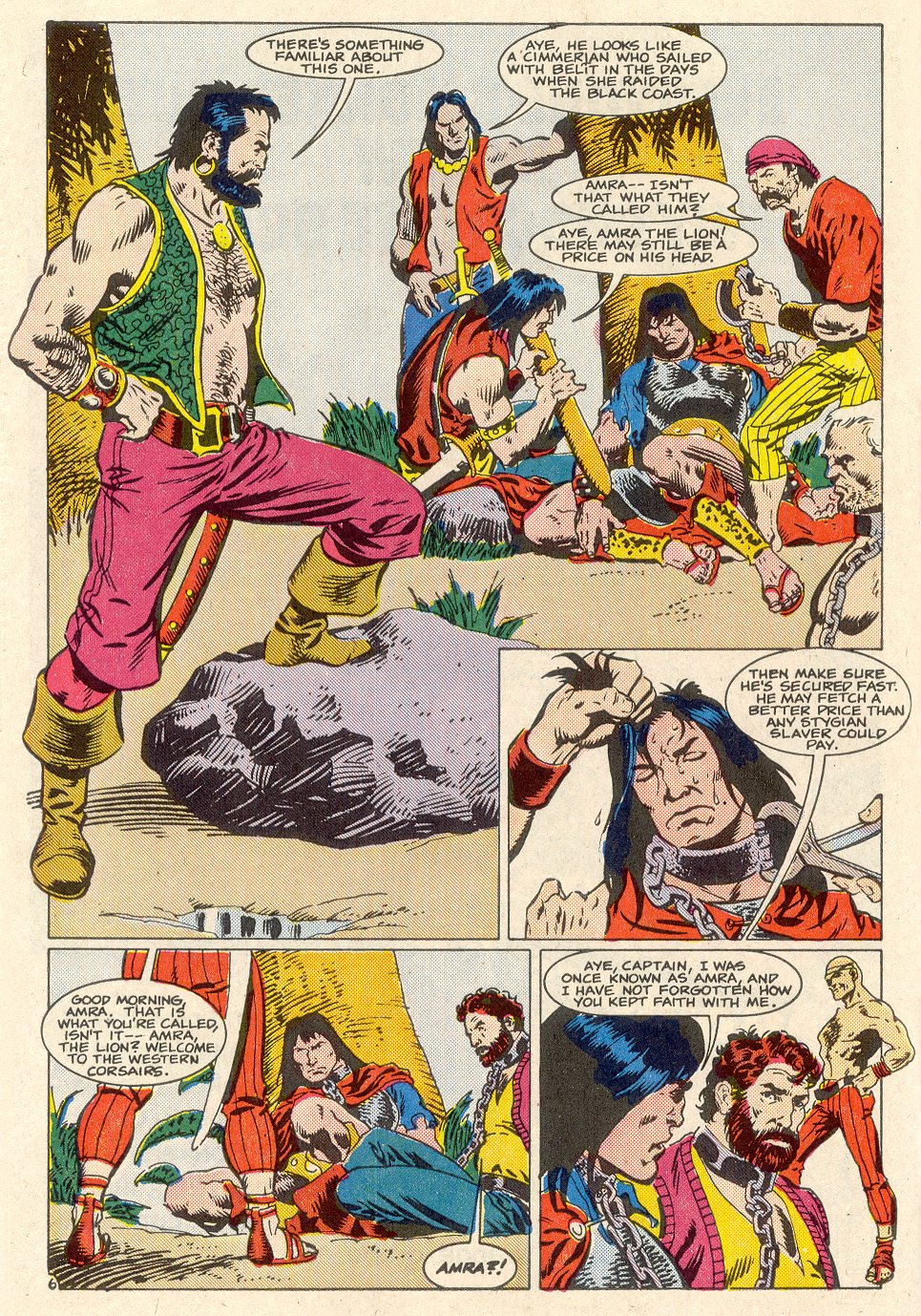 Read online Conan the Barbarian (1970) comic -  Issue #186 - 7