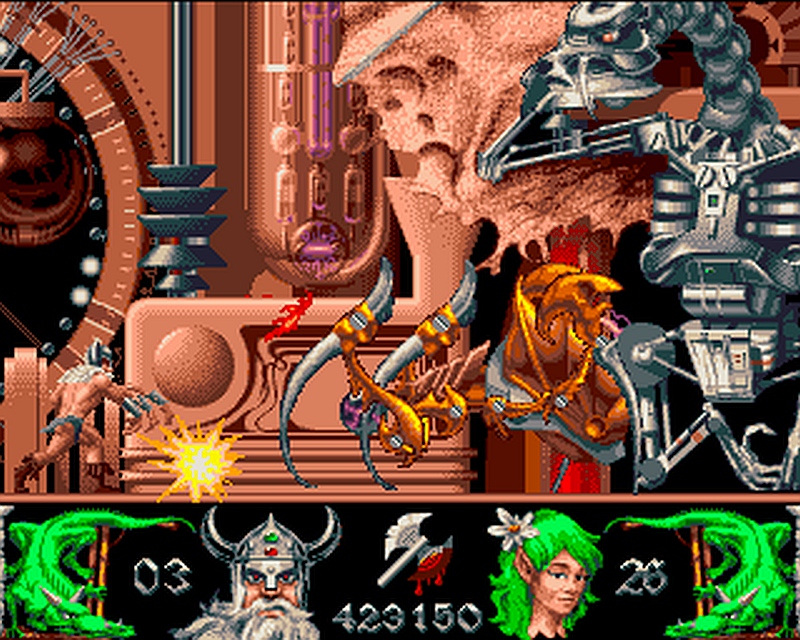 Indie Retro News Deliverance Stormlord II An axe chopping Amiga