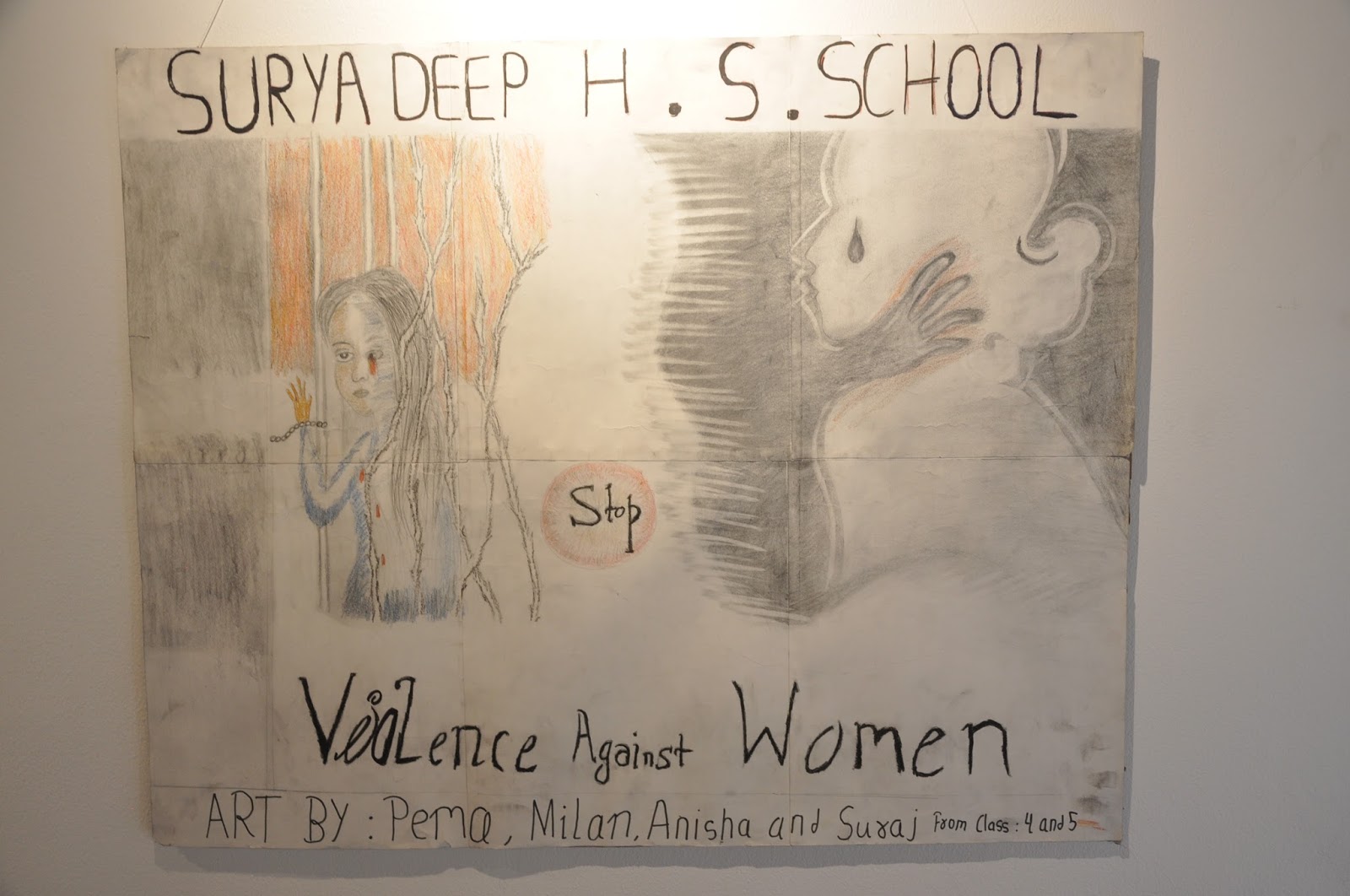 Genius Event 2017– Art about Violence Against Women