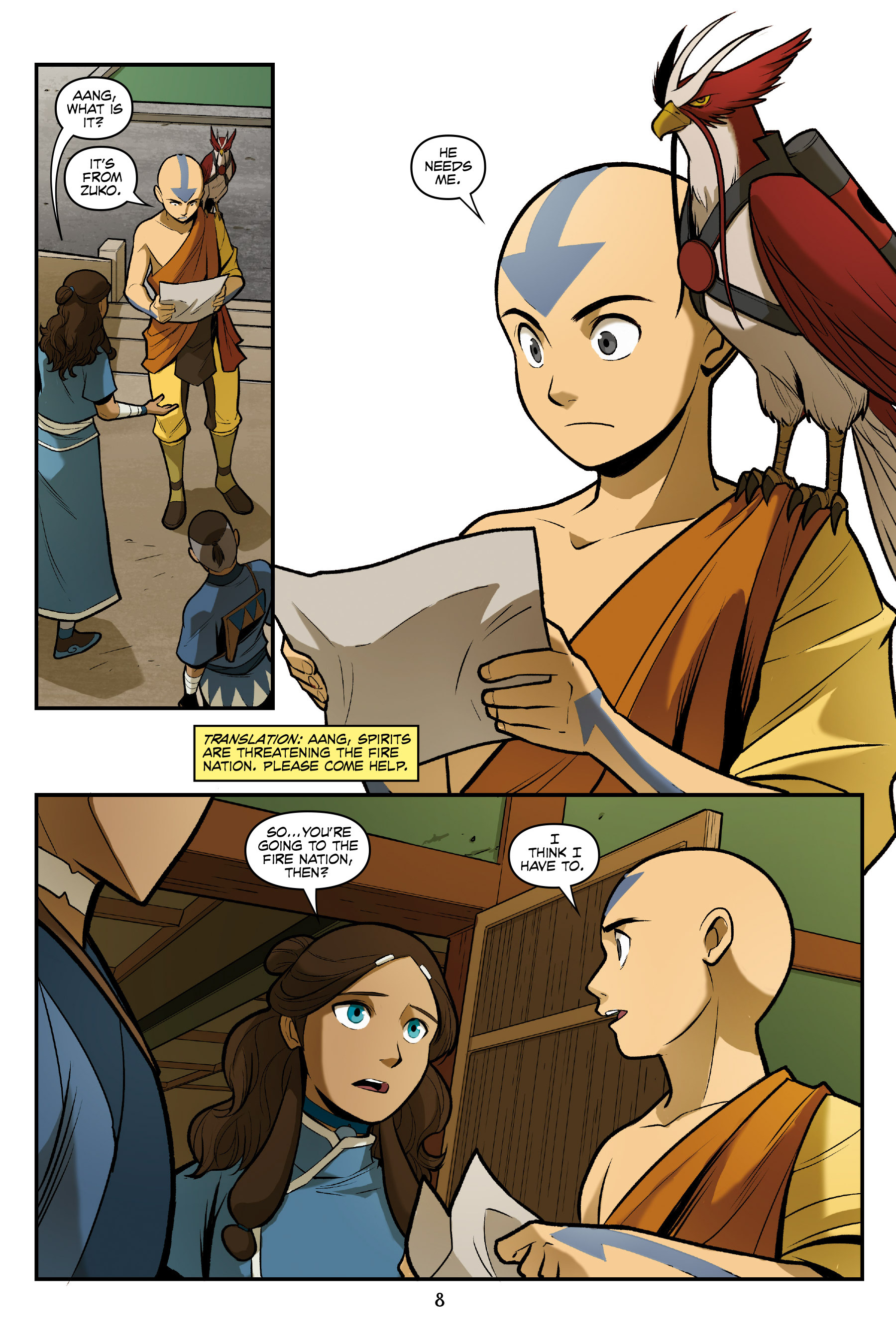 Read online Nickelodeon Avatar: The Last Airbender - Smoke and Shadow comic -  Issue # Part 2 - 10