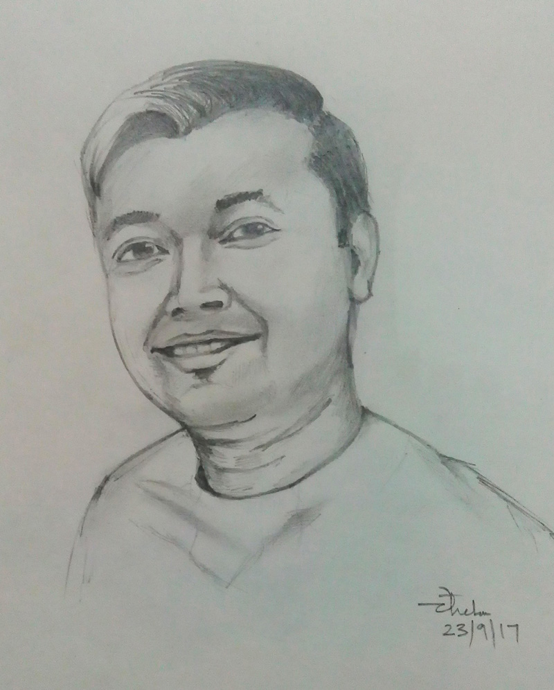 скетчинг портрет. Westworld clementine. творческая работа портрет. клементина пеннифитэр. My portrait.