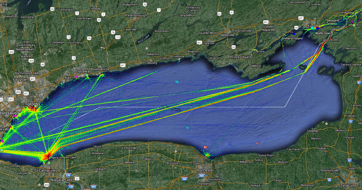 LAKE ONTARIO SHIP TRAFFIC Ship Traffic