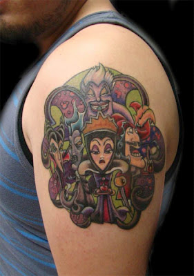 Tatuajes villanos de Disney