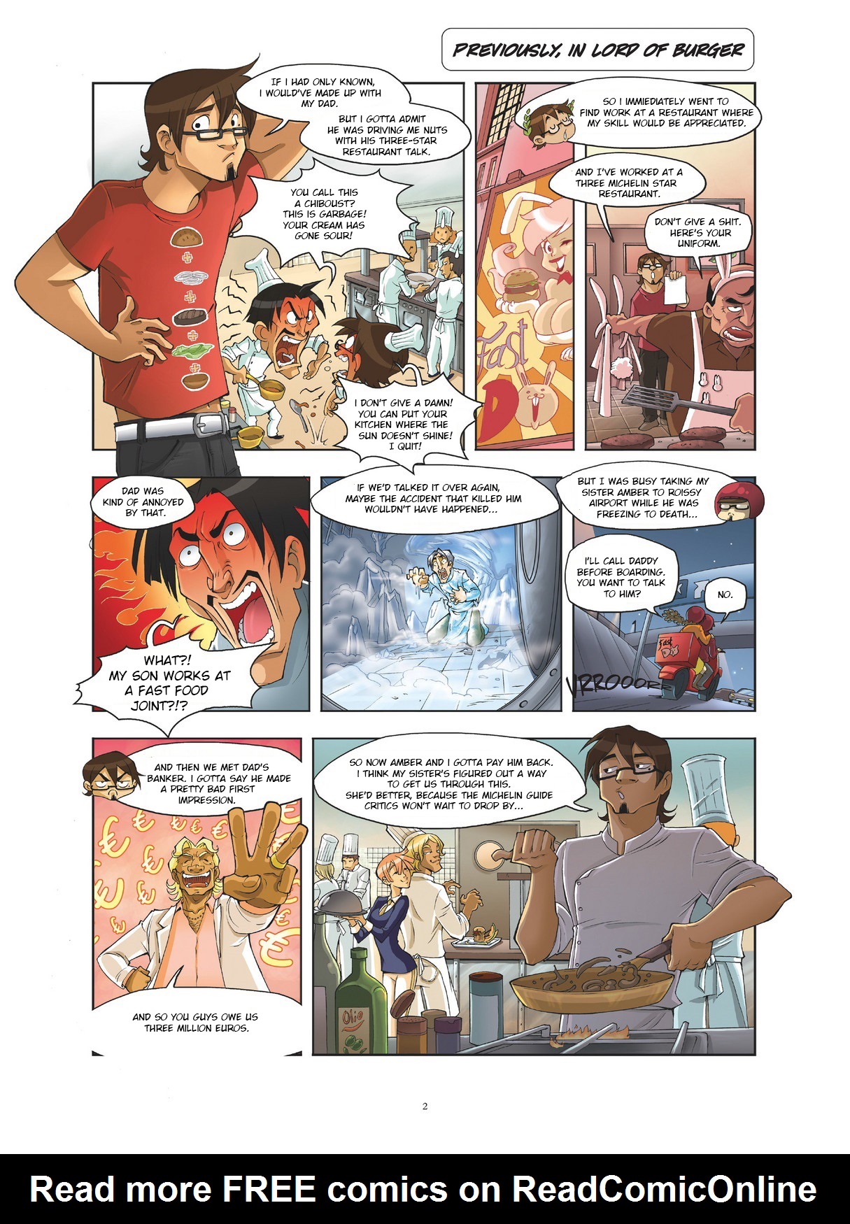 Read online Lord of Burger comic -  Issue #2 - 3