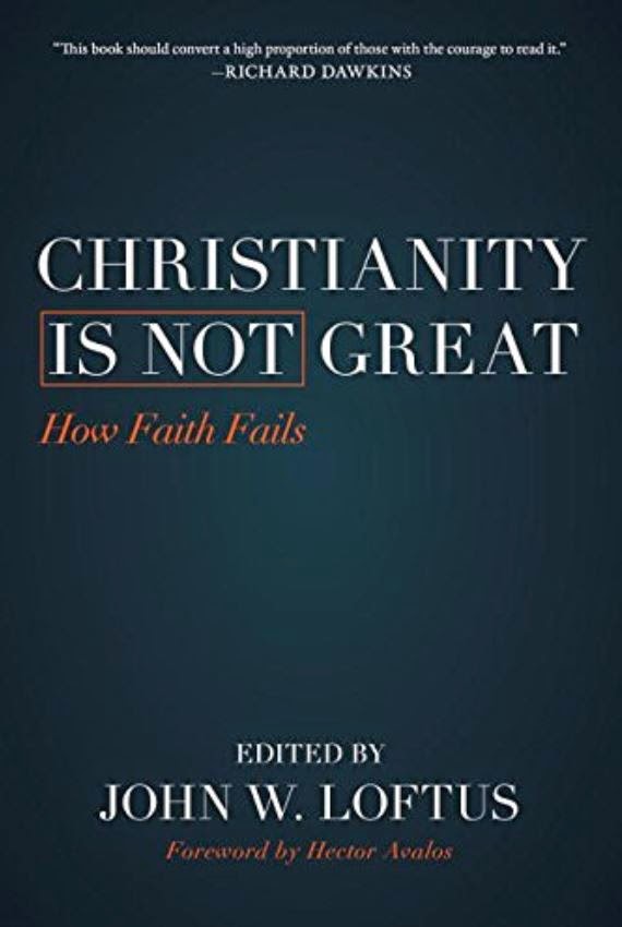 Debunking Christianity The Finalized Book Cover of "Christianity is