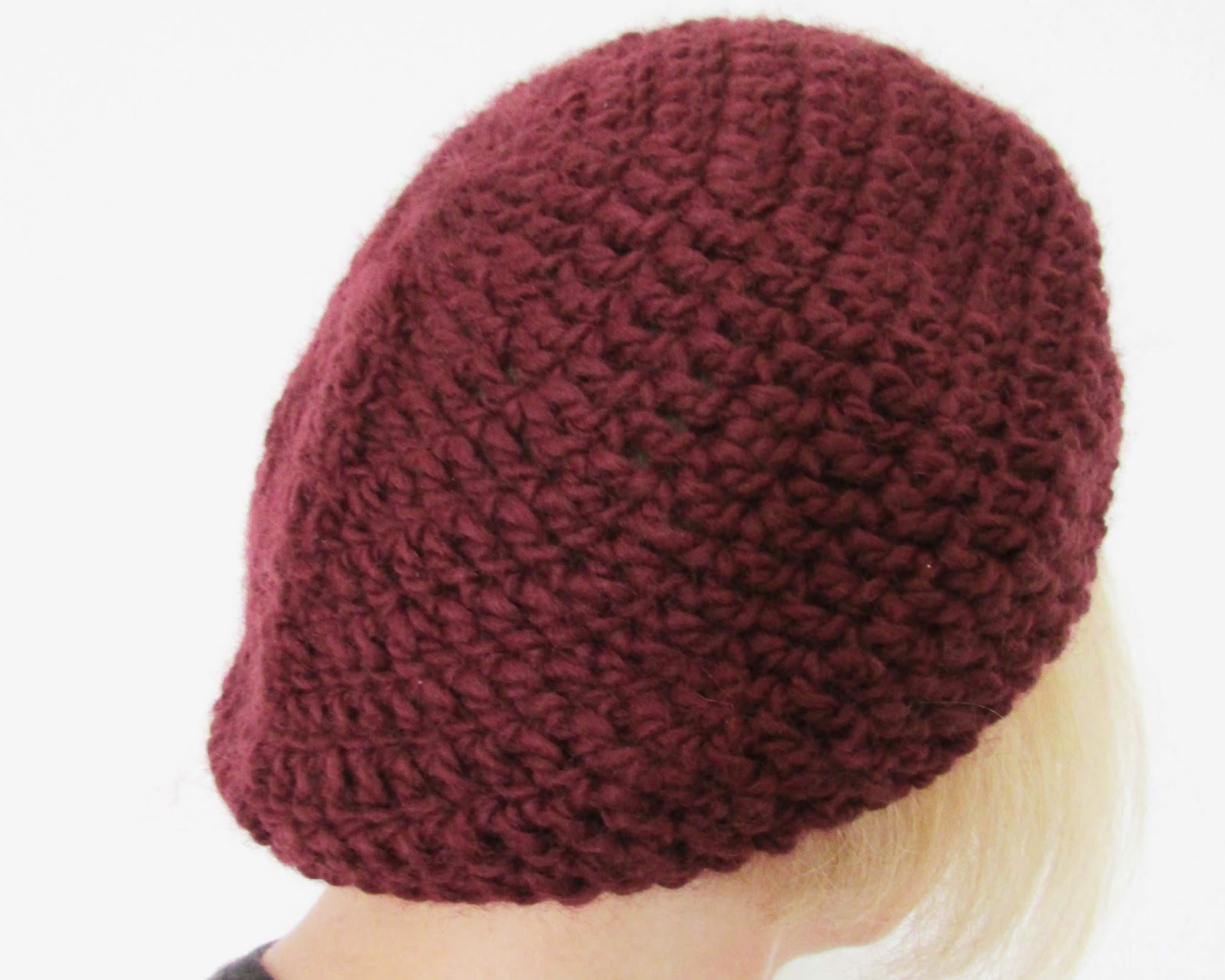 Lina s Land: Slouchy beret crochet pattern