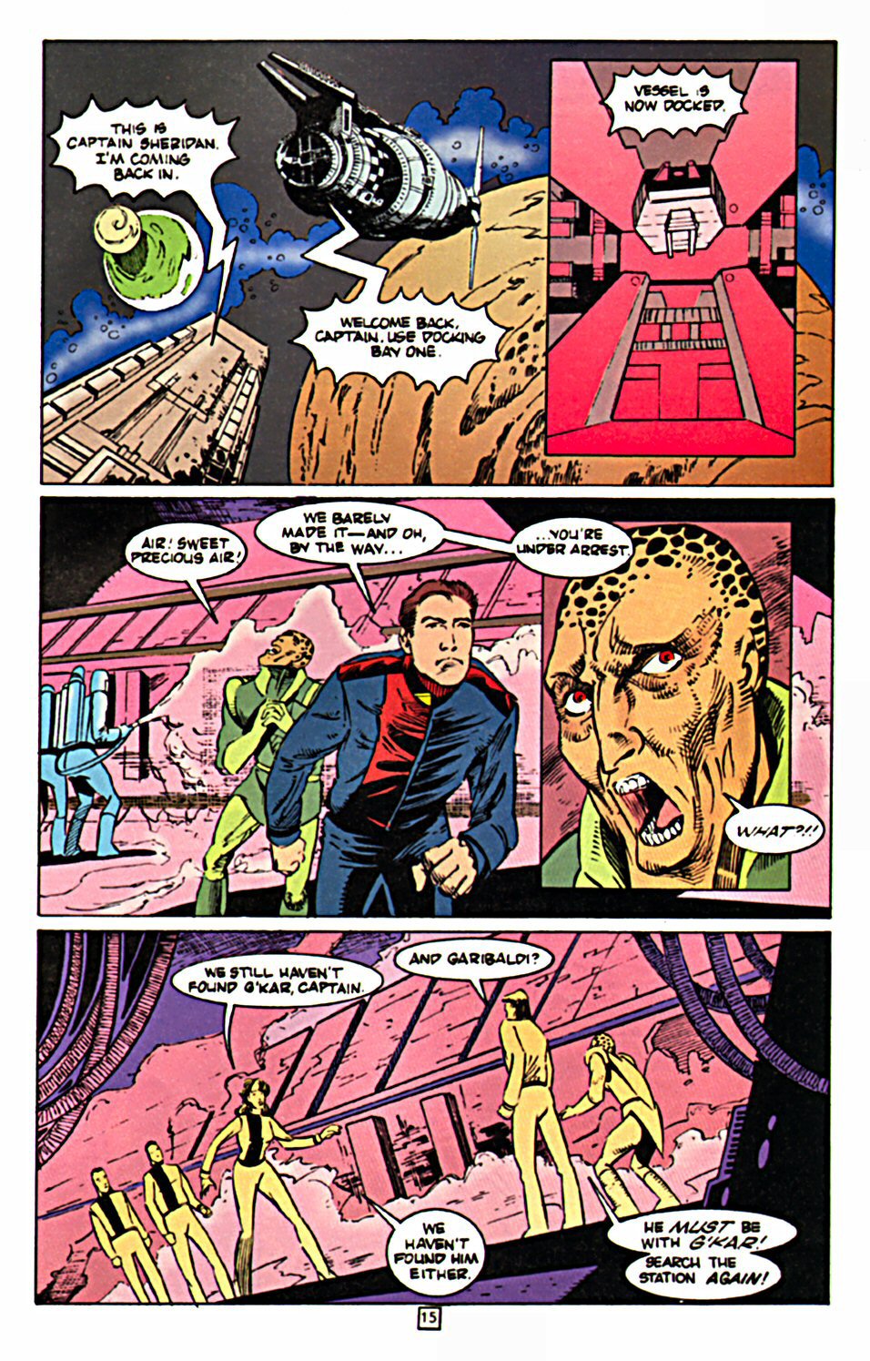 Read online Babylon 5 (1995) comic -  Issue #10 - 17