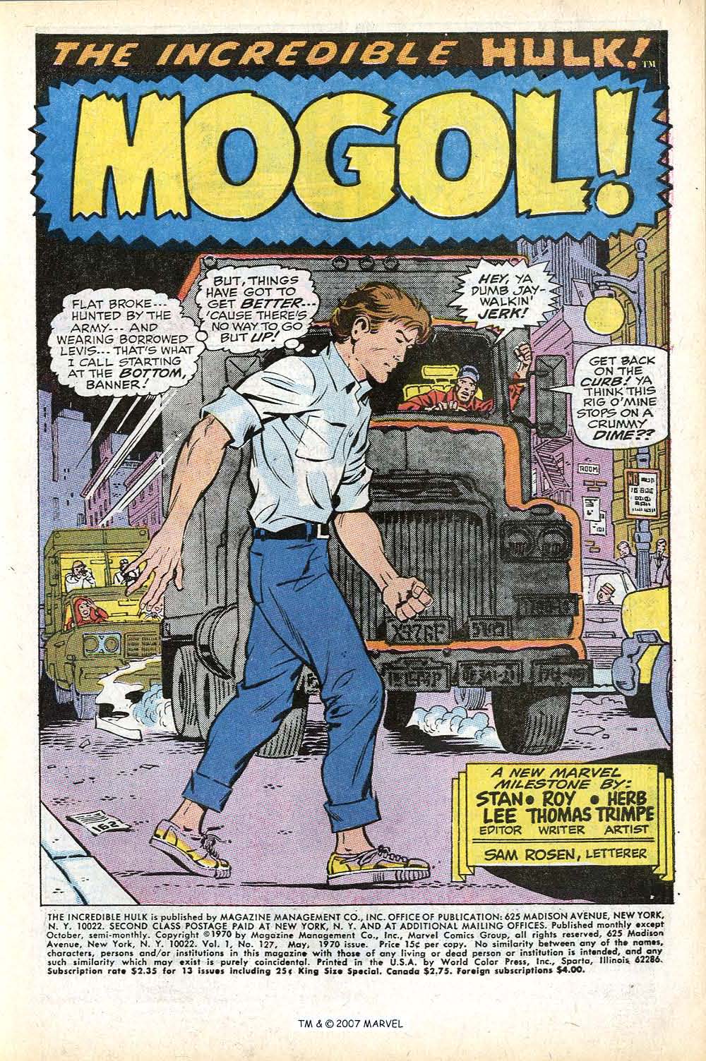 Read online The Incredible Hulk (1968) comic -  Issue #127 - 3