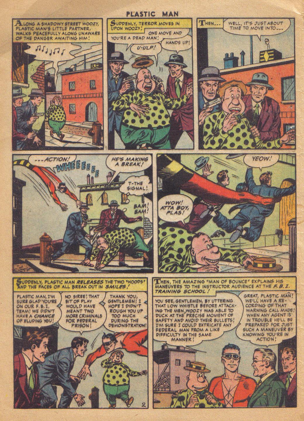 Read online Plastic Man (1943) comic -  Issue #50 - 4