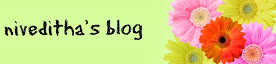 niveditha's blog