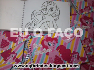 kit diversão pinkie pie, pinkie pie, brinde pinkie pie, lembrancinha pinkie pie, tema pinkie pie