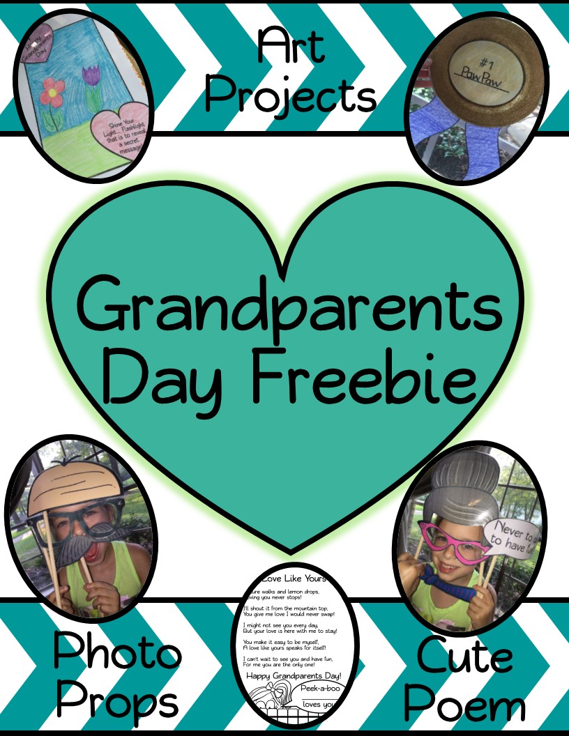 Hip2Teach Grandparents Day Freebie