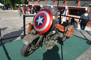 Comic Convention Uruguay. Capitán América Harley Dadvison