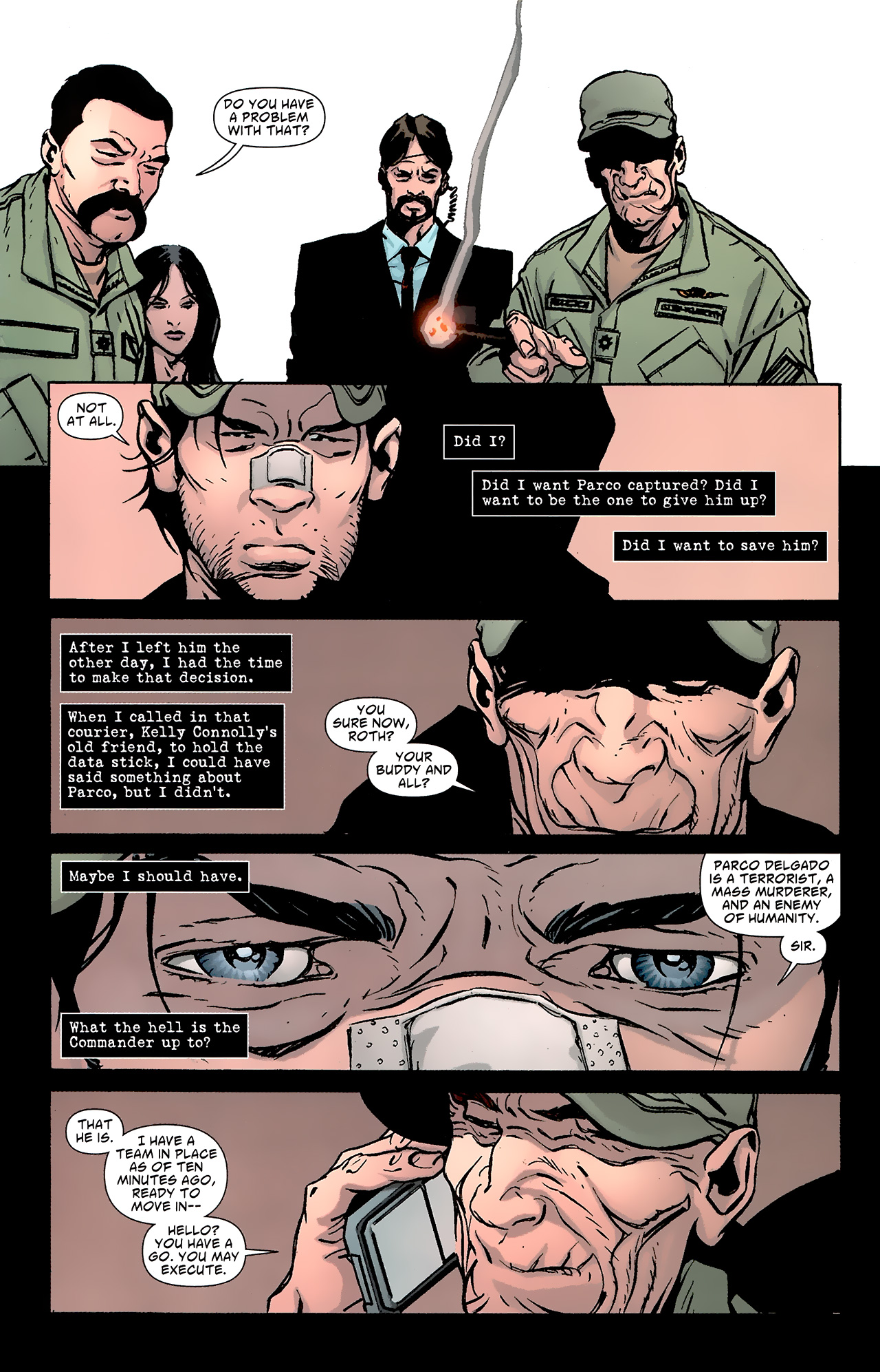 Read online DMZ (2006) comic -  Issue #64 - 15