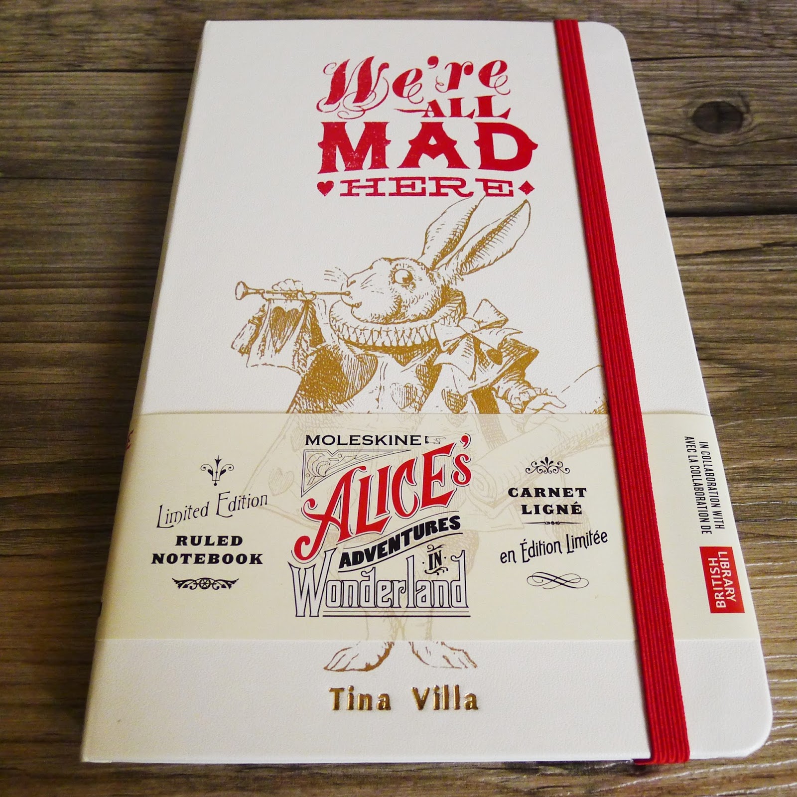 Moleskine Limited Edition Planners and Notebooks 2016 Tina Villa