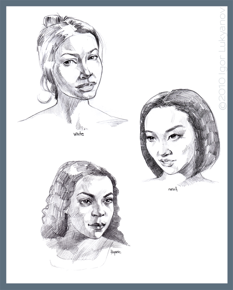 How To Draw Asian Women 55