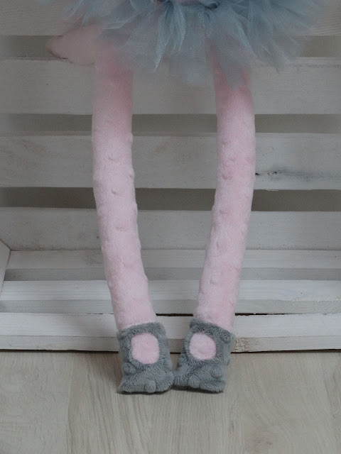 baletnica kotek róż maskotka 5