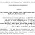 Hindi Translator and Hindi Pradhyapak Examination, 2018 Notice