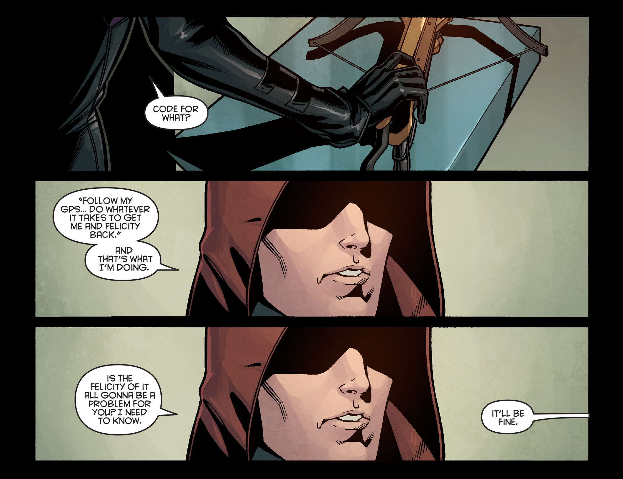 Read online Arrow: Season 2.5 [I] comic -  Issue #14 - 19