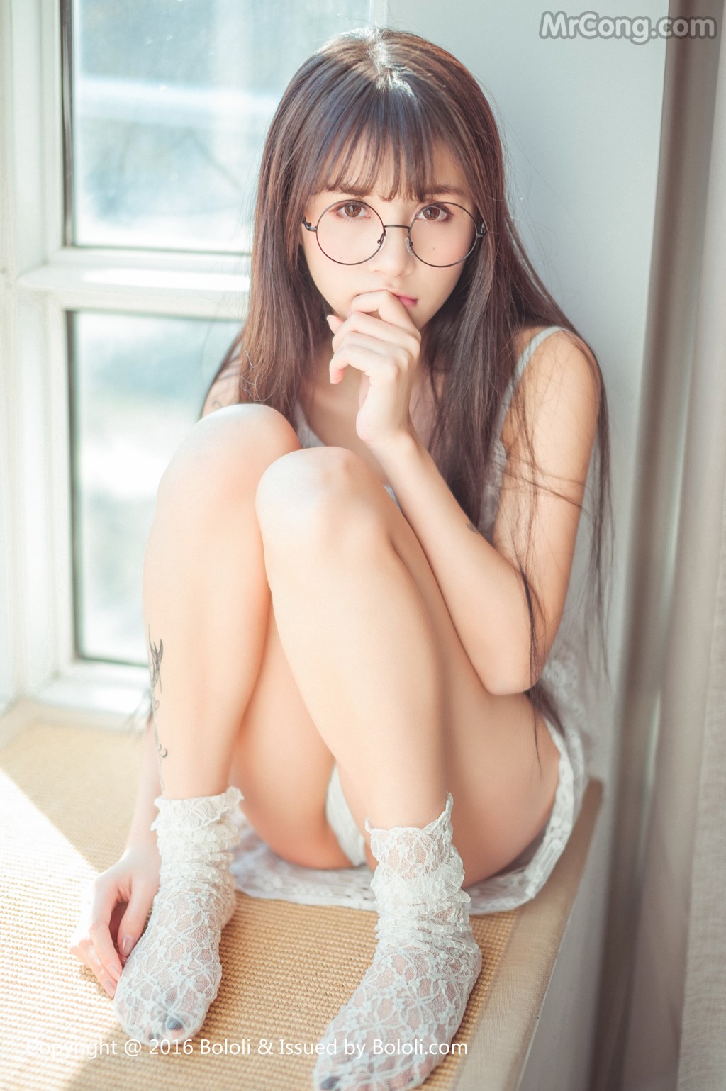 BoLoli 2017-04-01 Vol.040: Model Xia Mei Jiang (夏 美 酱) (88 photos) photo 4-1