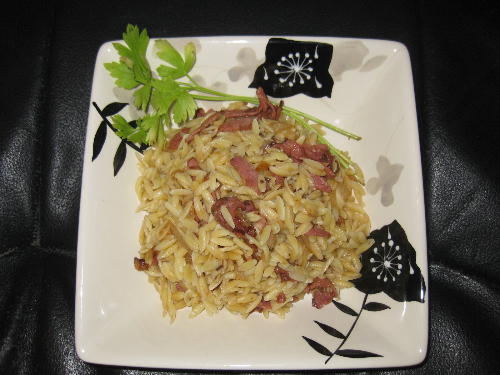 Couponing To Cooking Dinner Tonight Pastrami Orzo