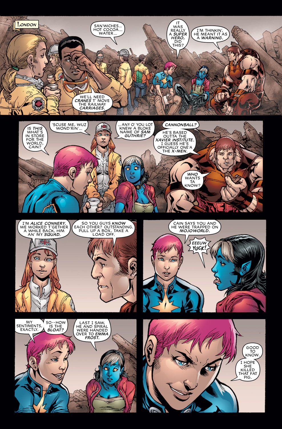 Read online New Excalibur comic -  Issue #6 - 14