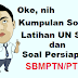 Kumpulan Soal dan Pembahasan UN SMA Dan Ujian SBMPTN Jurusan IPA Tahun 2017