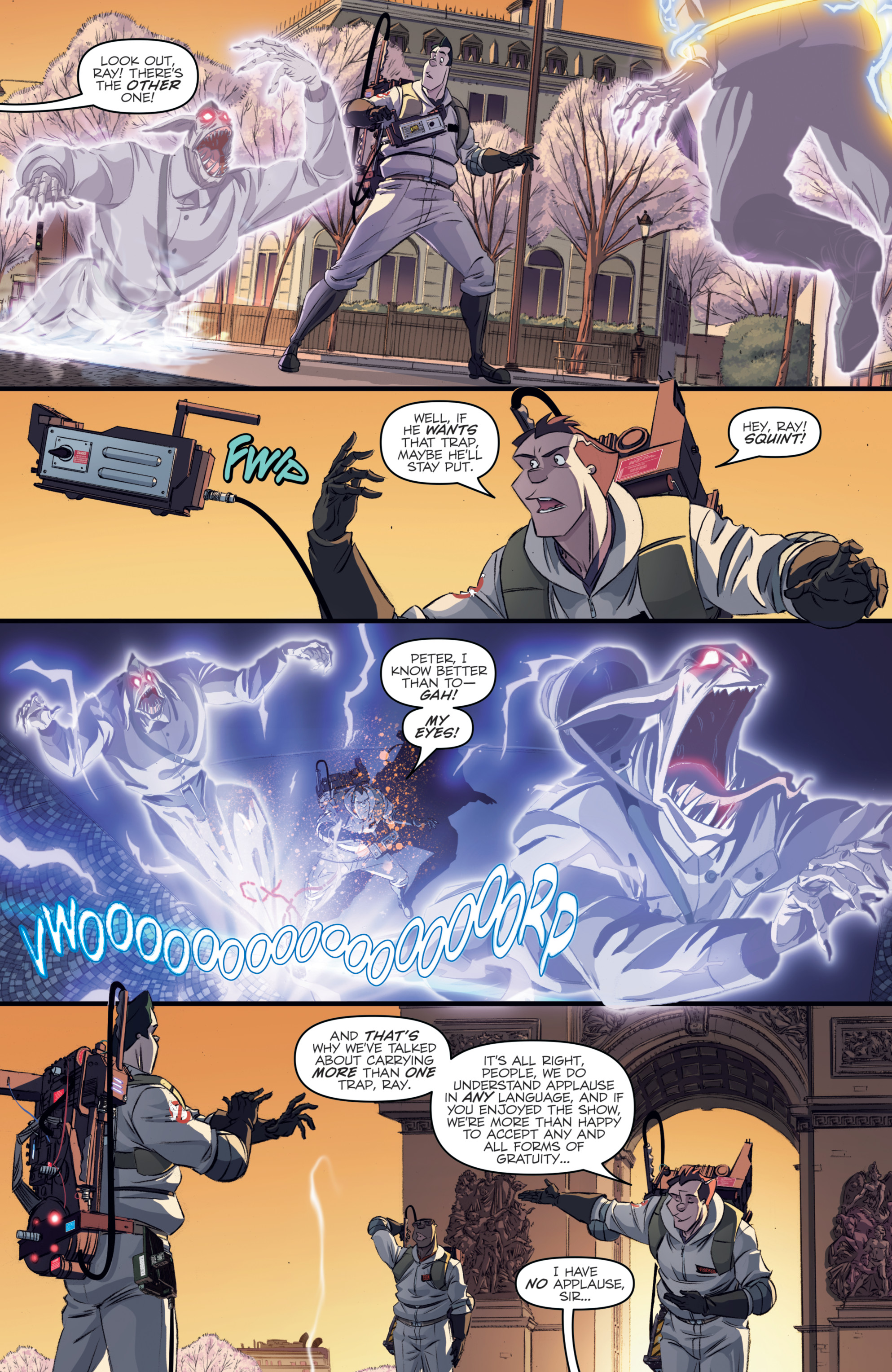 Read online Ghostbusters: International comic -  Issue #4 - 12