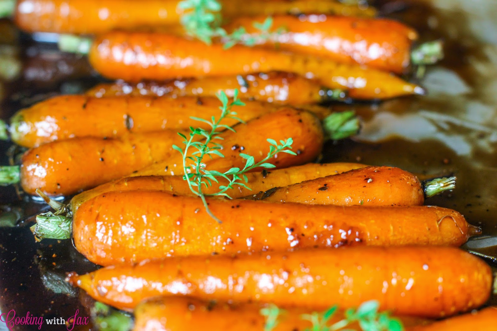 Cooking with Jax Balsamic Glazed Carrots