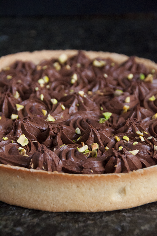 Pistachio & Mousse Tart