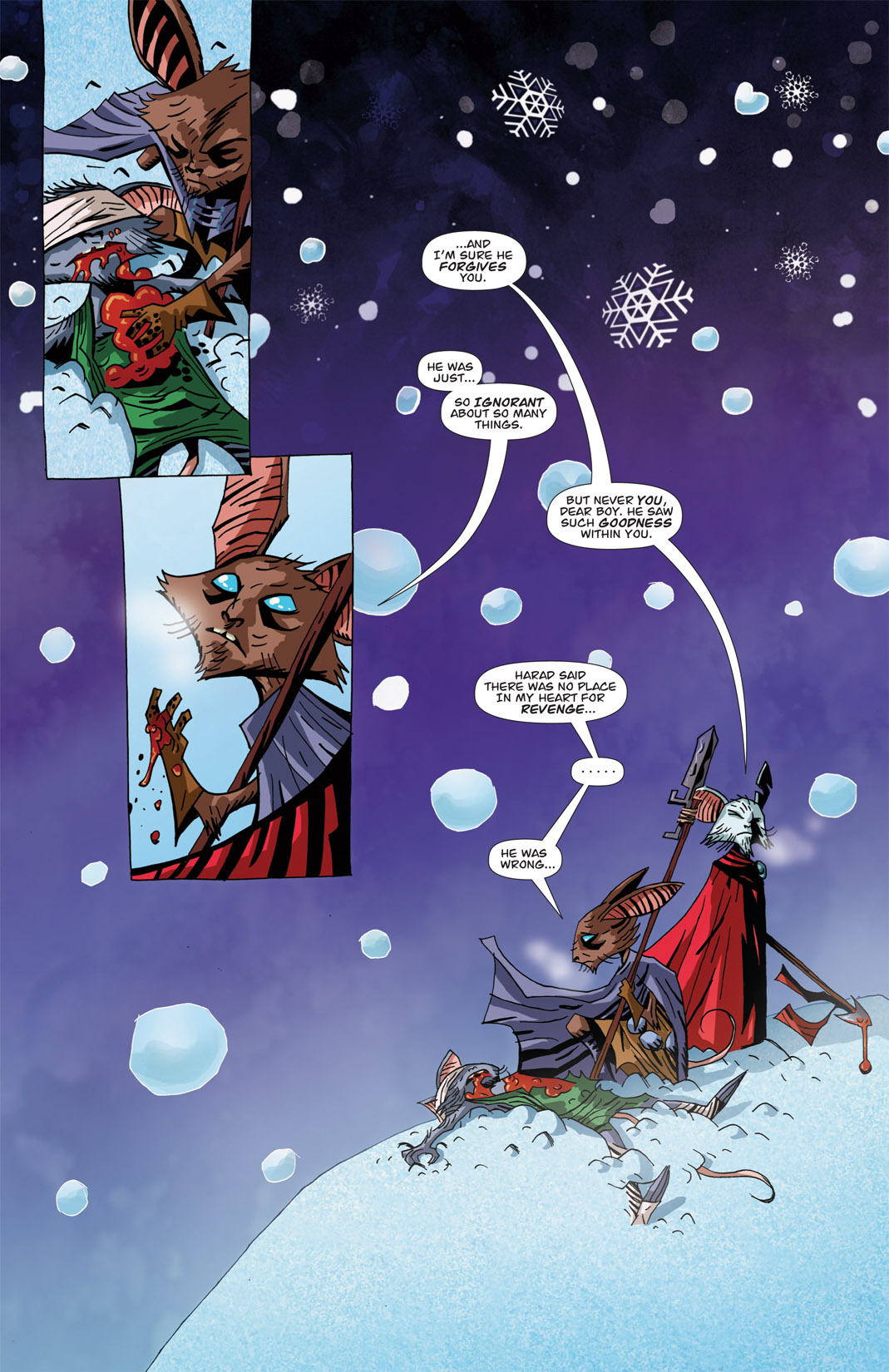 Read online The Mice Templar Volume 3: A Midwinter Night's Dream comic -  Issue #7 - 25