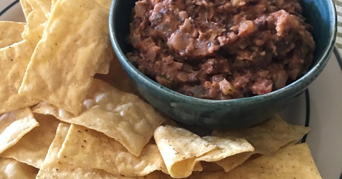 Warm Black Bean Dip