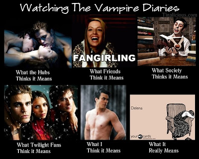 Watching The Vampire Diaries Meme
