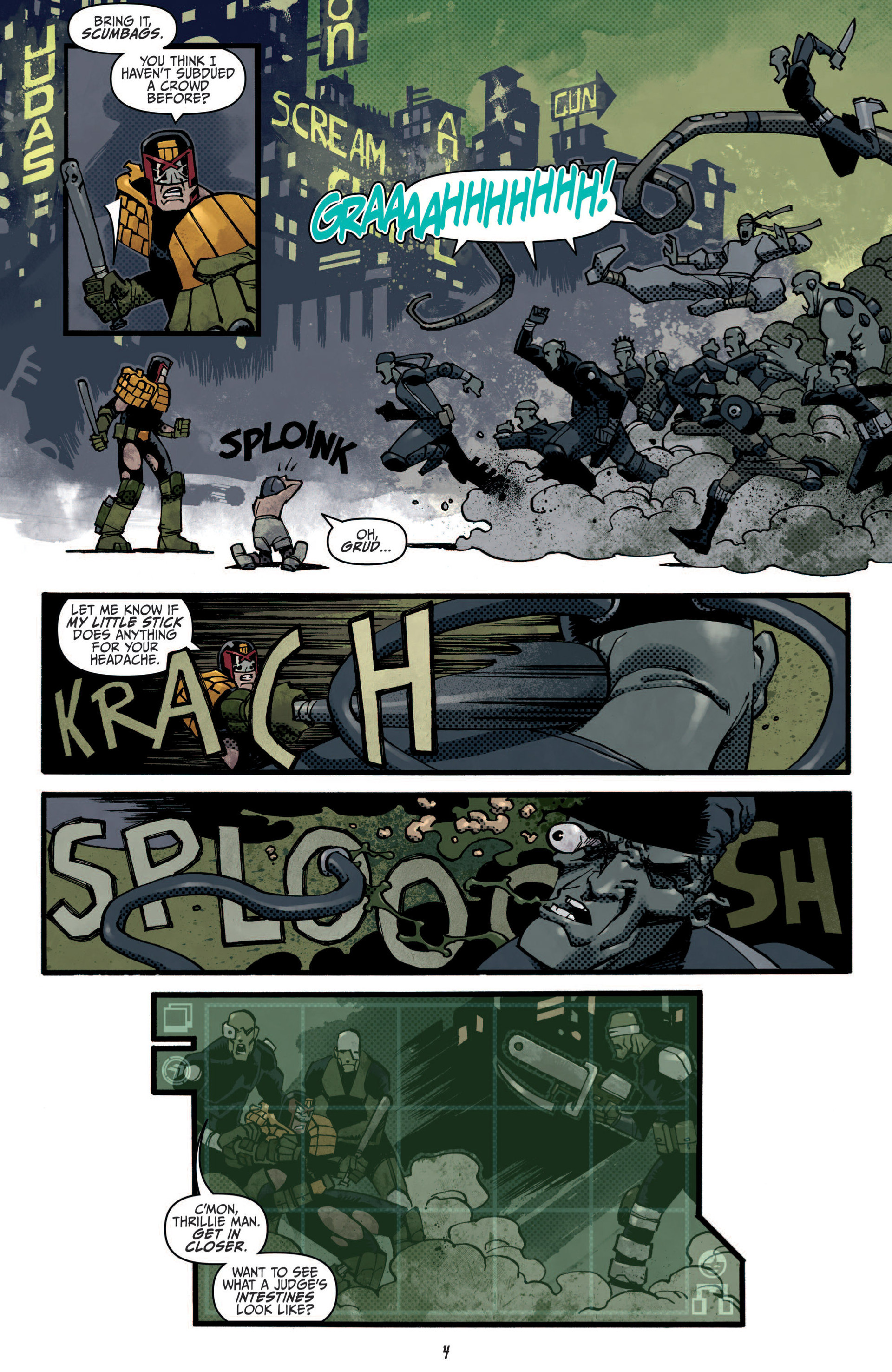 Read online Judge Dredd (2012) comic -  Issue #6 - 6