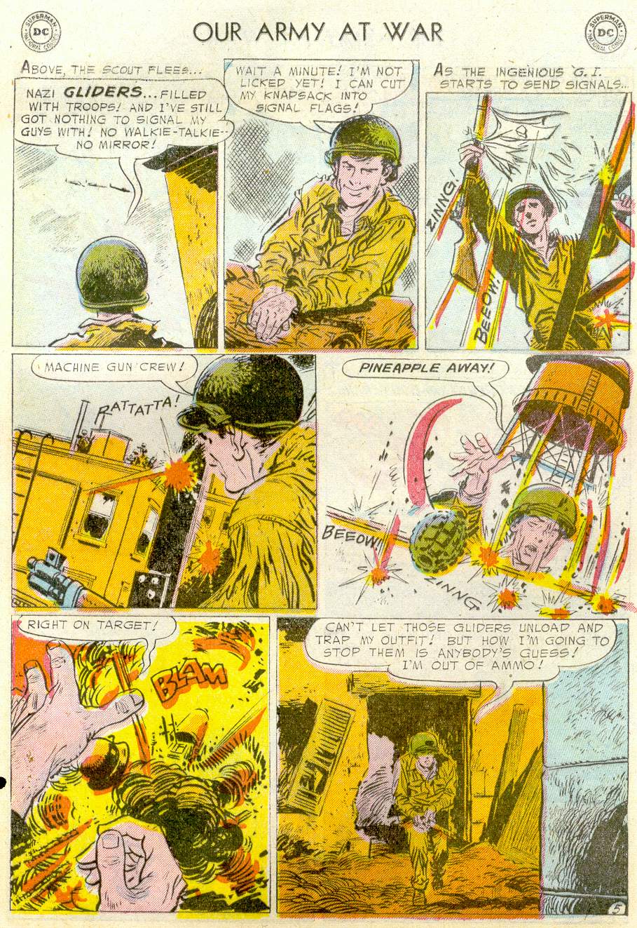 Read online Our Army at War (1952) comic -  Issue #41 - 32