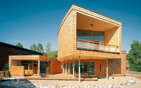 Desain Rumah dengan Bentuk Model Kurva