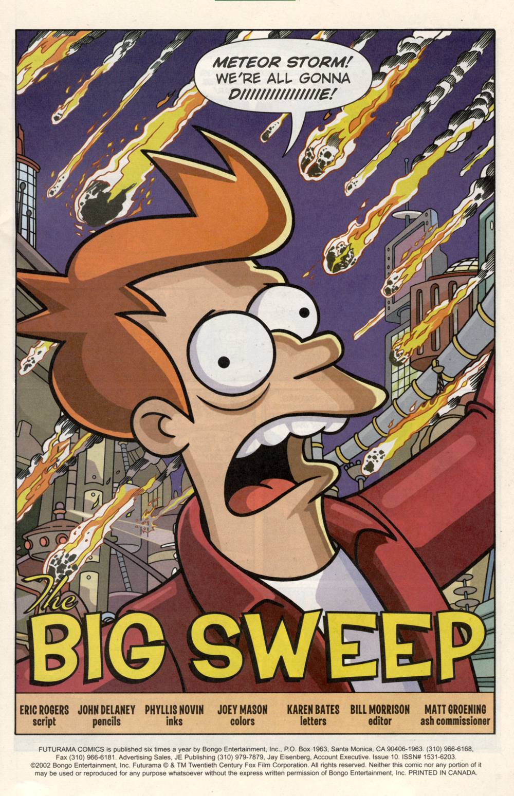 Read online Futurama Comics comic -  Issue #10 - 2