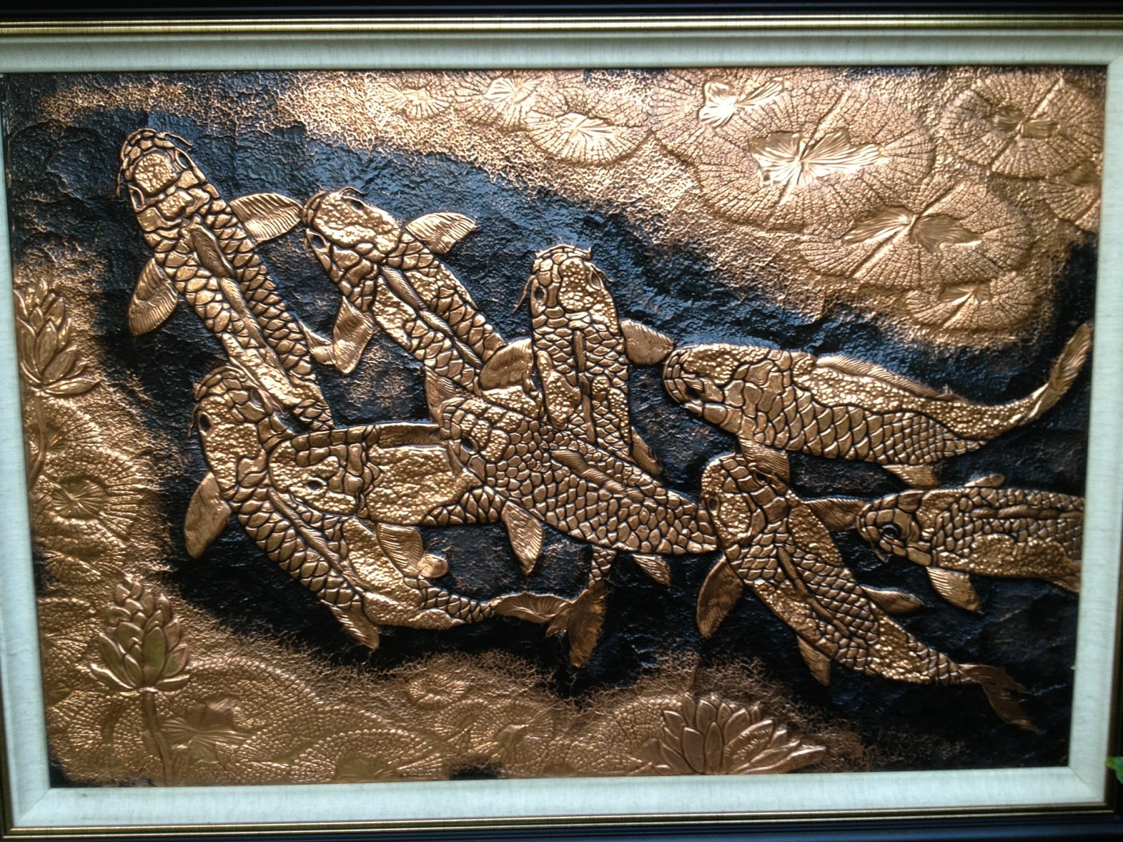 MyCreative Ventures Copper Tooling Sculptured Art A Dying Art