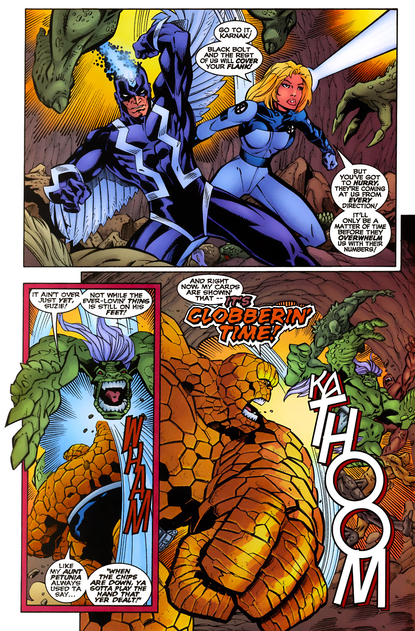 Read online Fantastic Four (1996) comic -  Issue #10 - 10