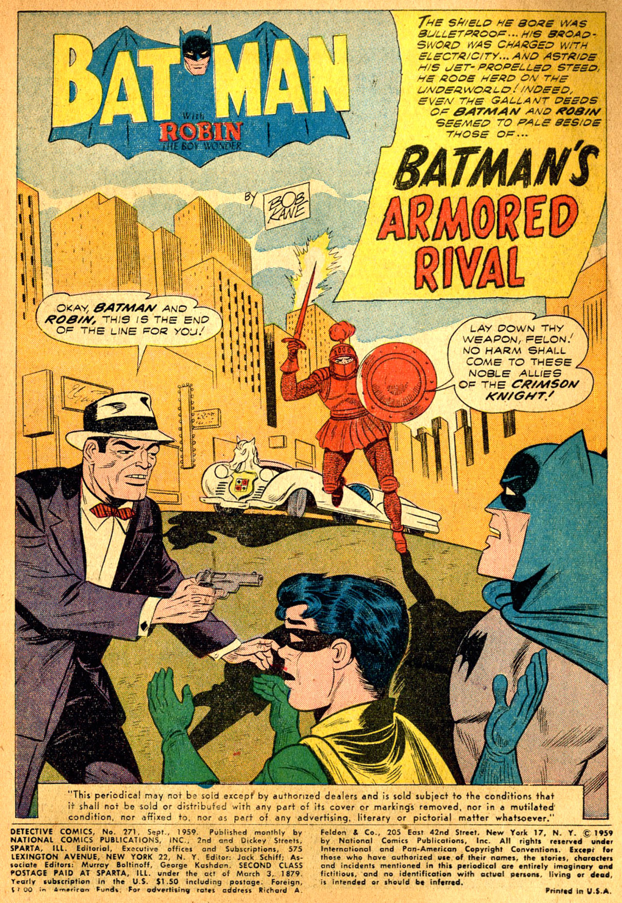 Detective Comics (1937) issue 271 - Page 3