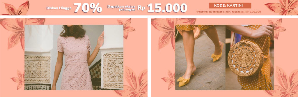 #Zilingo - #Promo Voucher Hari KARTINI 2019 & Dapatkan Diskon Hingga 70% + 15K #Zilingo - #Promo Voucher Hari KARTINI 2019 & Dapatkan Diskon Hingga 70% + 15K